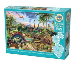 COBBLE HILL CASSE-TÊTE 350 PIÈCES - DINOSAURES (CASSE-TÊTE FAMILIAL) #47021